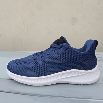 BNB-1122 Stride Pro Export-Grade Running Sneaker Navy Blue — Front View | Ben Nevis Bangladesh