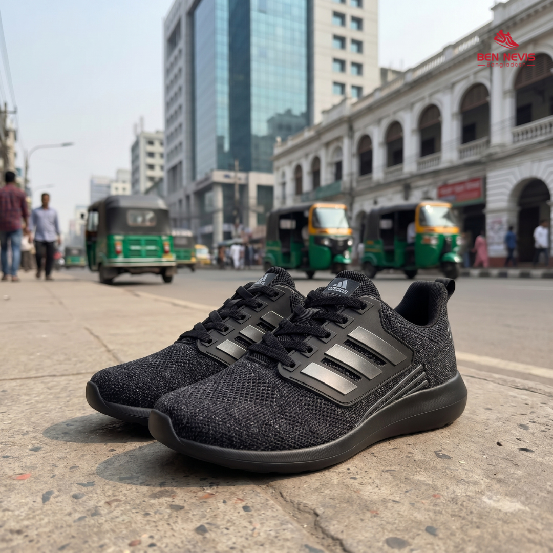Ben Nevis BNB-1103 Triple Black Sneaker | Export-Grade