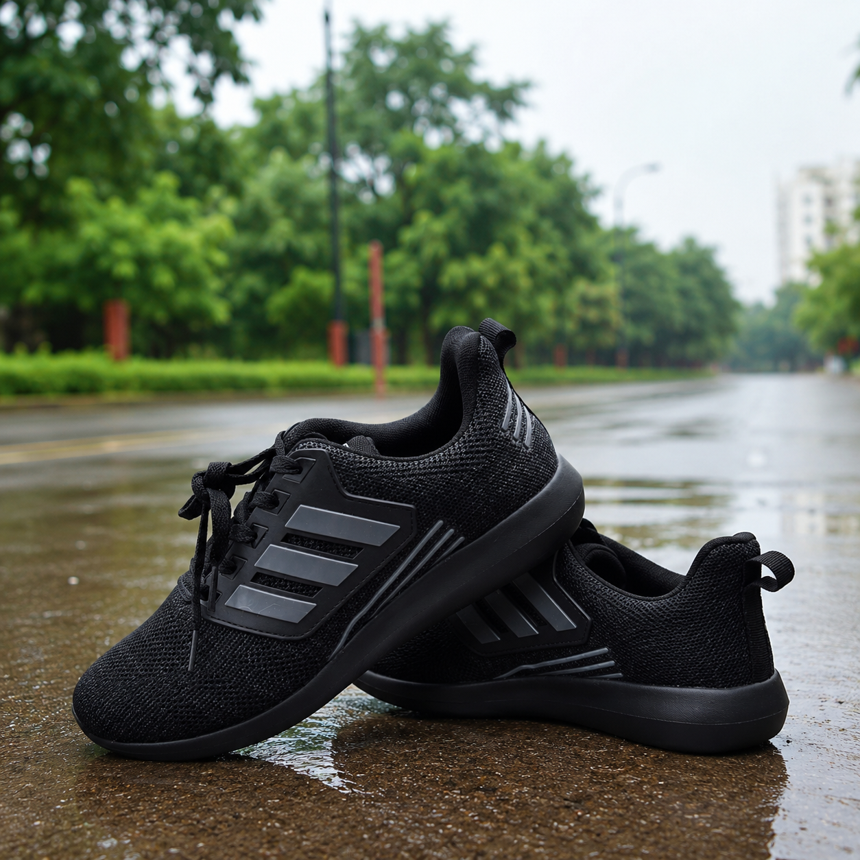 Ben Nevis BNB-1103 Triple Black Sneaker | Export-Grade