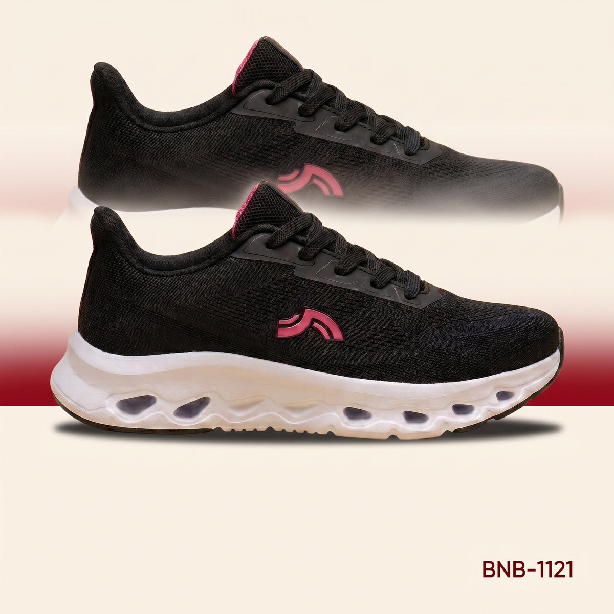 BNB-1121 Onyx Pulse Unisex Sneaker Top View | Ben Nevis Bangladesh